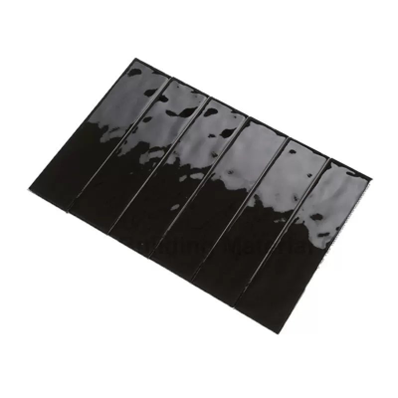 Gạch lượn sóng đen bóng cạnh KT 75x300mm mã NGT_M75305L_MDC - Daisan Store