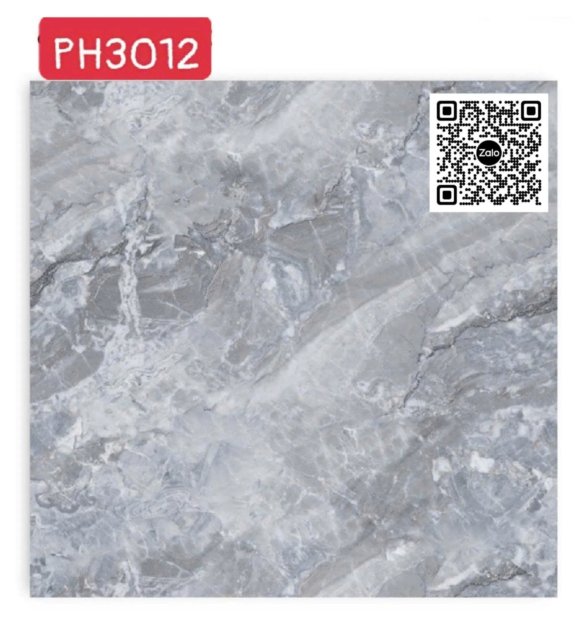 Gạch Men 30x30 Ốp Lát Toilet xám vân đá 3012 - Daisan Store