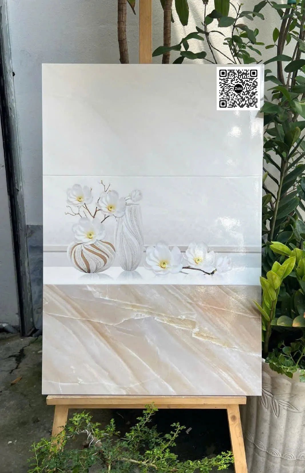 Gạch Men 30x60 Ốp Tường Giá Rẻ nâu vân đá - Daisan Store