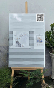 Gạch Men 30x60 Ốp Tường Giá Rẻ sọc xám - Daisan Store