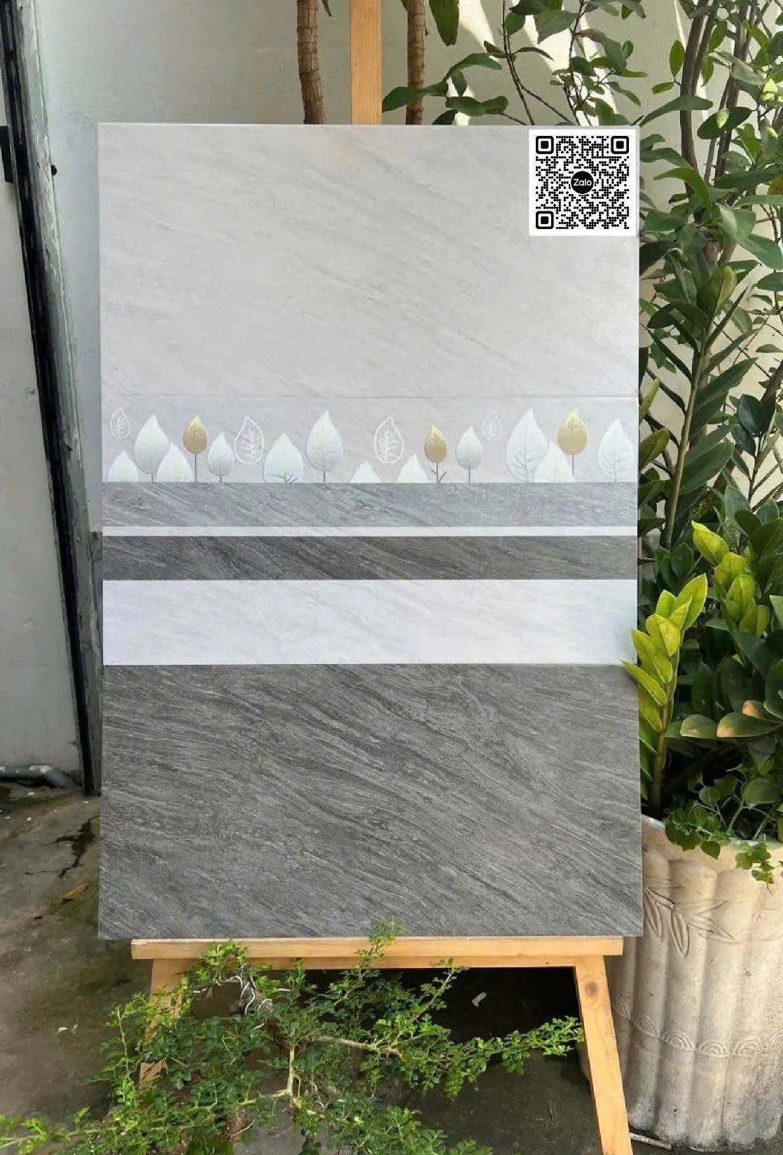 Gạch Men 30x60 Ốp Tường Giá Rẻ vân gỗ nâu - Daisan Store