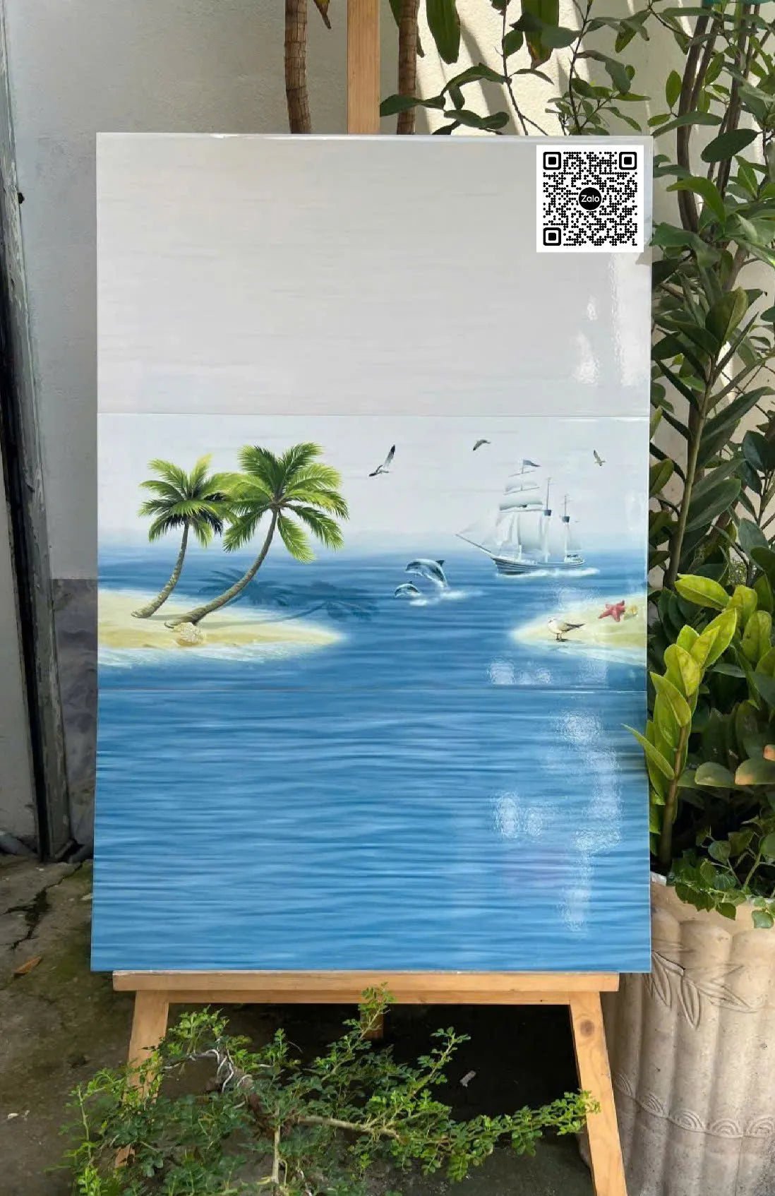 Gạch Men 30x60 Ốp Tường Giá Rẻ xanh dương - Daisan Store