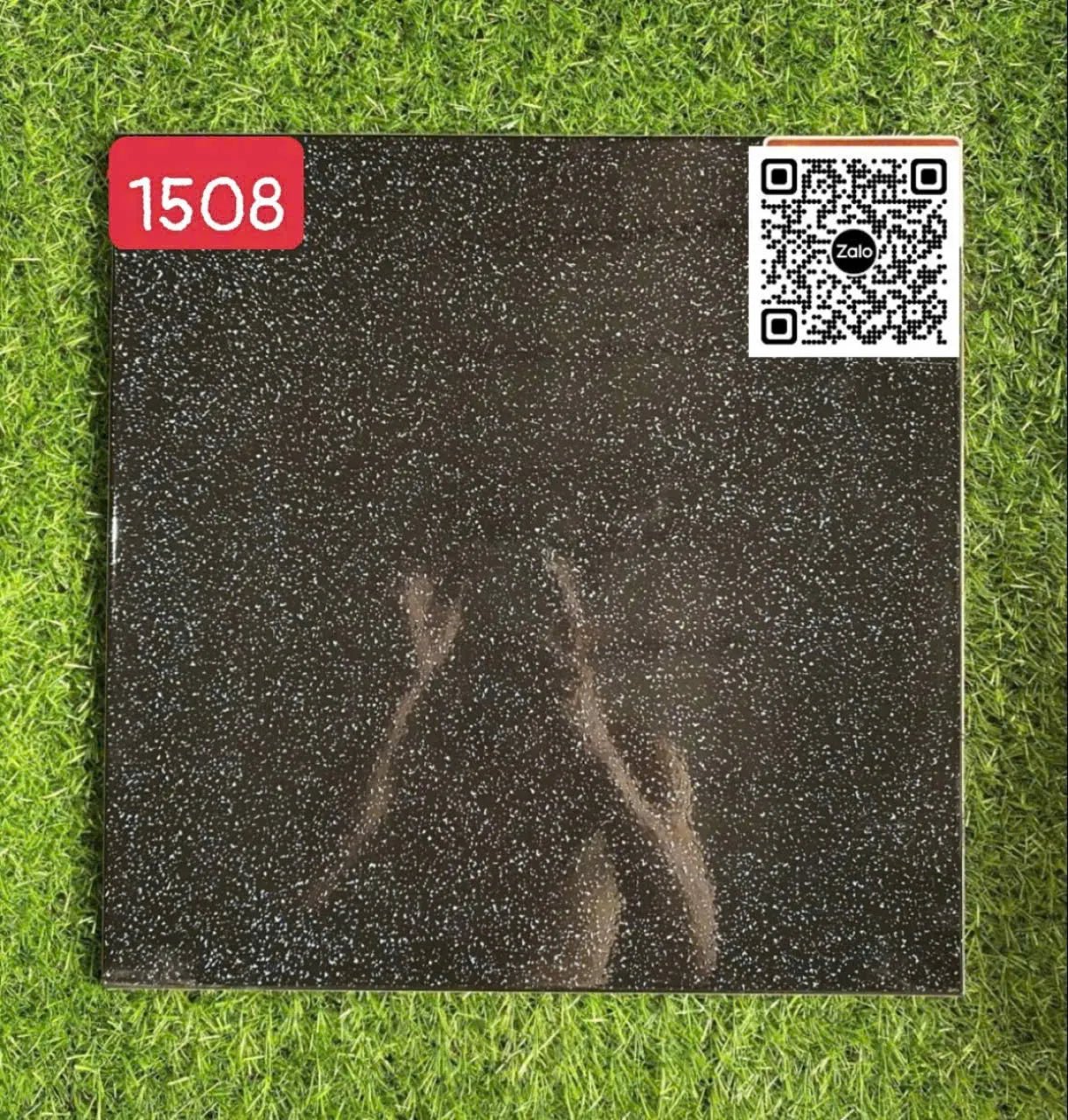 Gạch Men 40x40 Ốp Lát Prime Giá Rẻ mè đen hạt nhỏ 1508 - Daisan Store