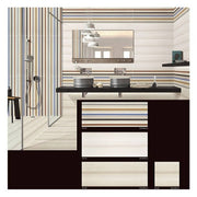 Gạch men bóng ốp tường phong cách châu âu 300x800m vân sọc màu sắc - Daisan Store