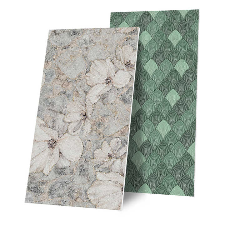 Gạch Men Hoa Chạm Khắc Kiểu Pháp Tấm Ốp Tường Bằng Sứ Gạch Men Cho Nhà Bếp Phòng Tắm Và Gạch Ốp Tường Trong Nhà - Daisan Store