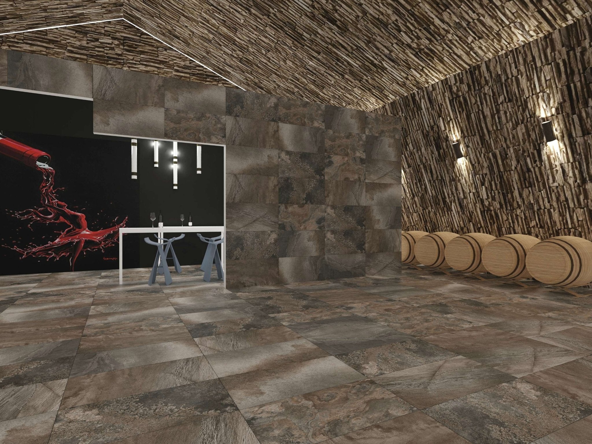 Gạch Men Matt Tinh Thể Nhạt 400x800 Mã C48CS704 - Daisan Store