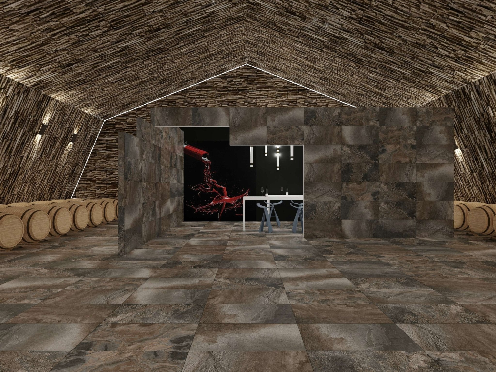 Gạch Men Matt Tinh Thể Nhạt 400x800 Mã C48CS704 - Daisan Store