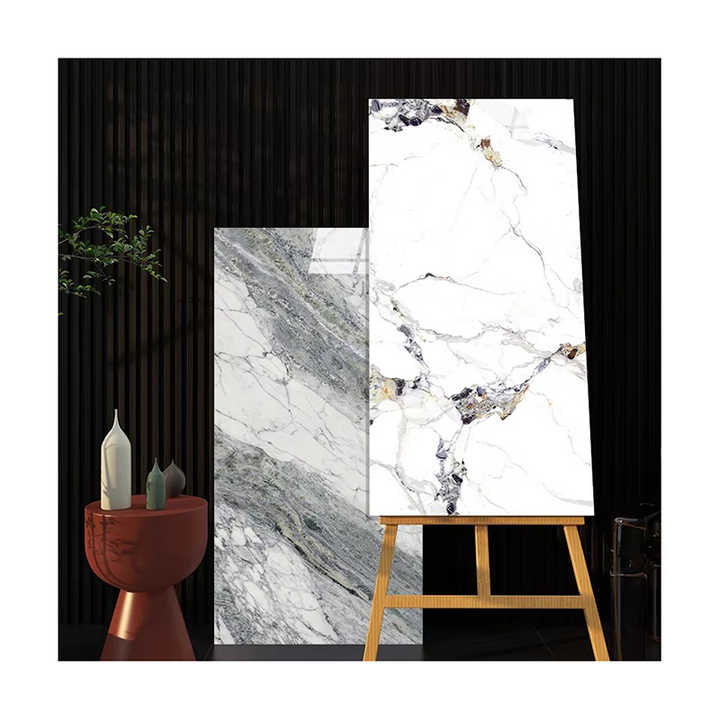 Gạch men sứ bóng sang trọng khổ lớn 750x1500mm, gạch đá cẩm thạch 600x1200mm - Daisan Store