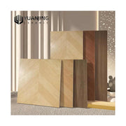 Gạch men sứ vân gỗ nhung mềm 800x800mm phòng khách màu kem - Daisan Store