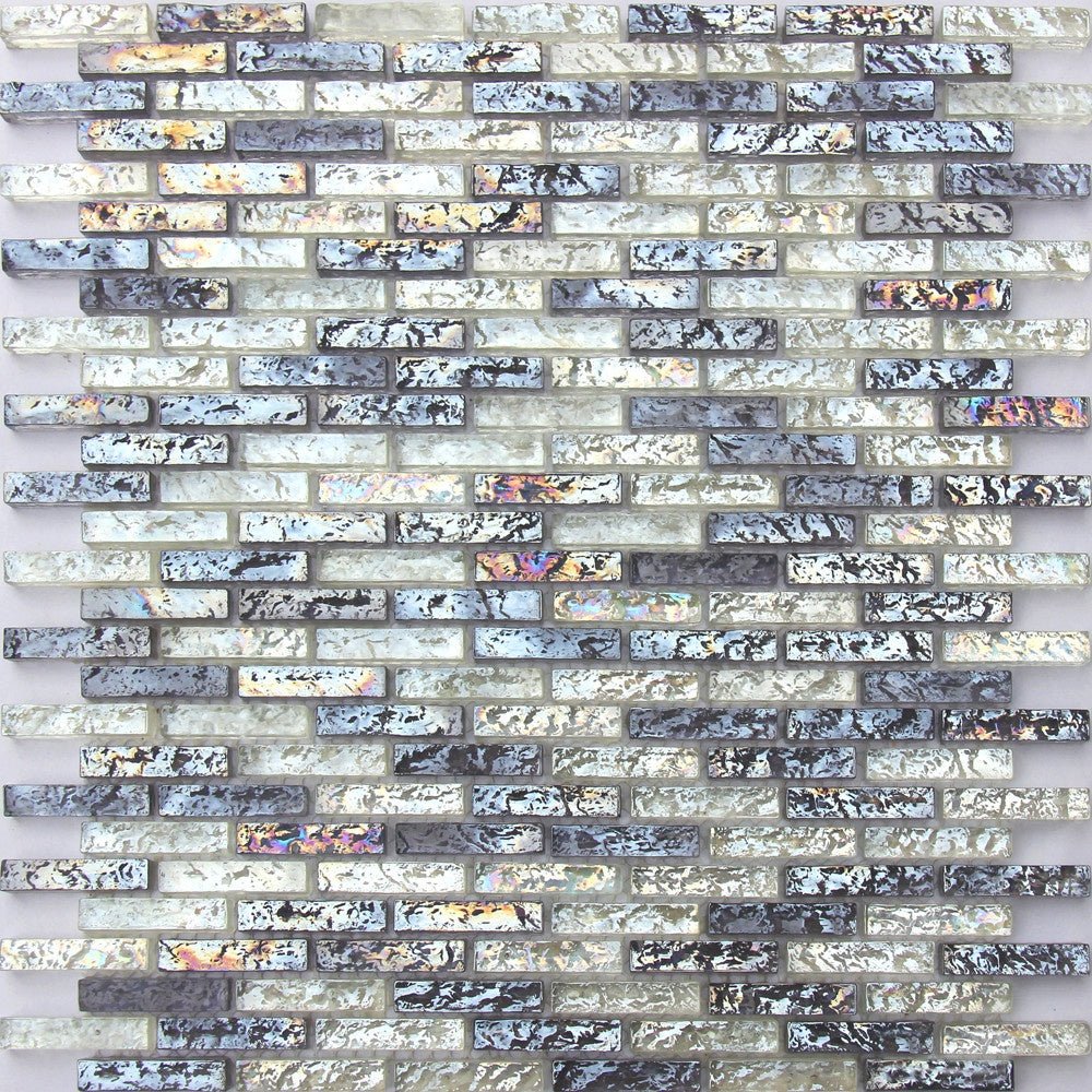 Gạch MOSAIC Bể Bơi Kính Pha Lê Xanh Óng Ánh Iridescent Lớp I - Daisan Store