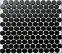 Gạch Mosaic bi tròn đen mờ CB09 - Daisan Store
