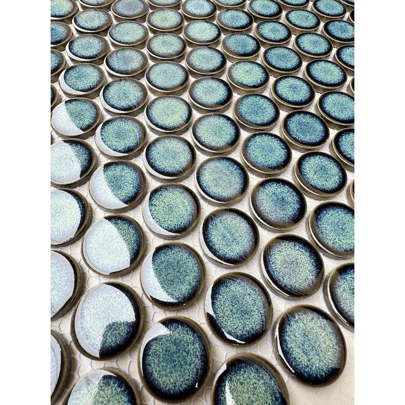 GẠCH MOSAIC CHẤM BI MÀU RÊU CB 160 - Daisan Store