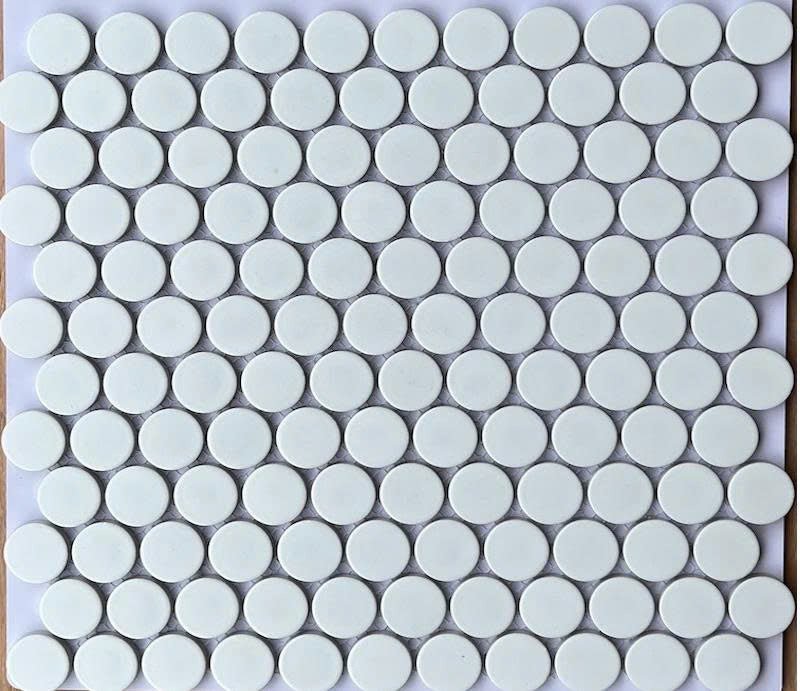 GẠCH MOSAIC CHẤM BI MÀU TRẮNG CB 269 - Daisan Store