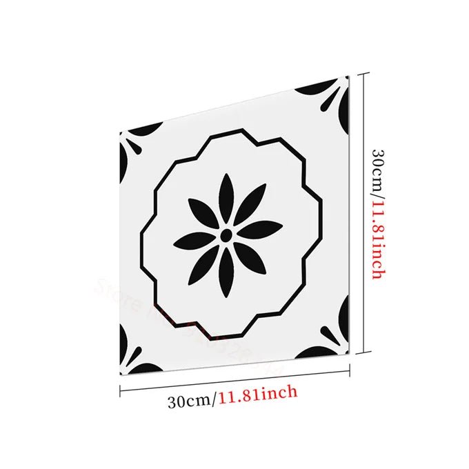 Gach Mosaic Den Trang Marble Dan San Nha Bep DIY Chat Luong - Daisan Store