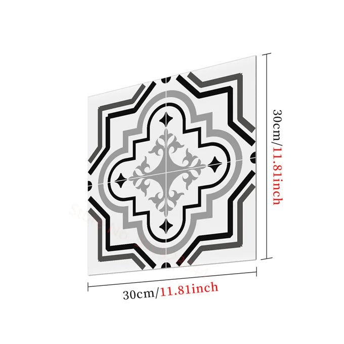 Gach Mosaic Den Trang Marble Dan San Nha Bep DIY Chat Luong - Daisan Store