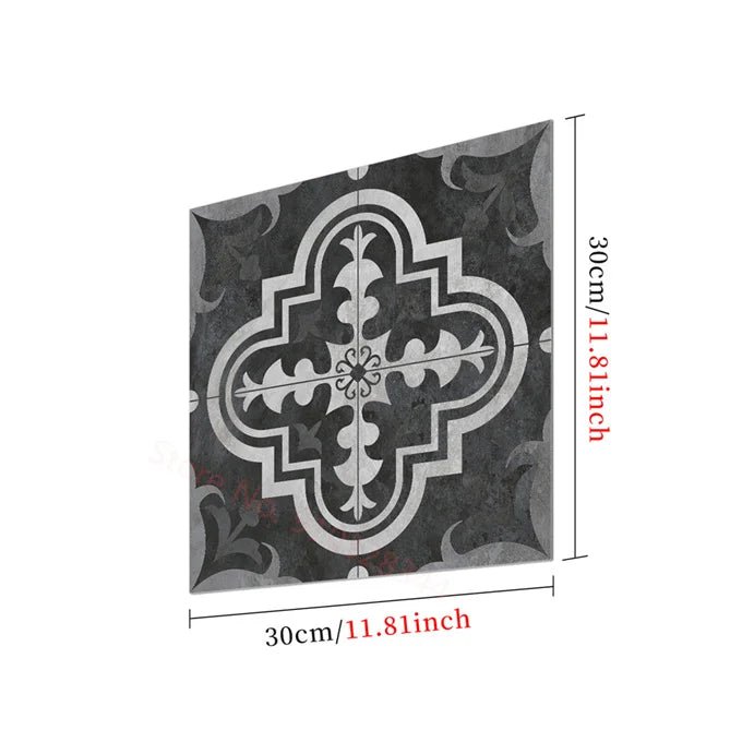 Gach Mosaic Den Trang Marble Dan San Nha Bep DIY Chat Luong - Daisan Store