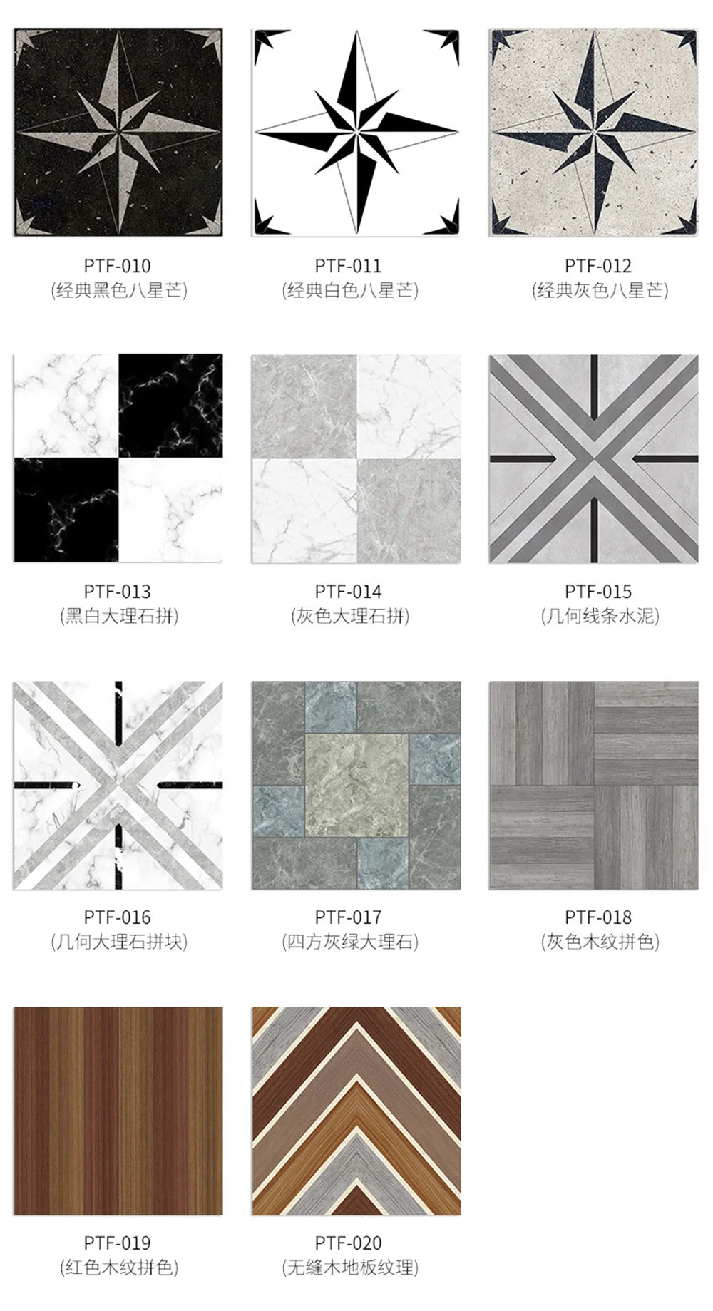 Gach Mosaic Den Trang Marble Dan San Nha Bep DIY Chat Luong - Daisan Store