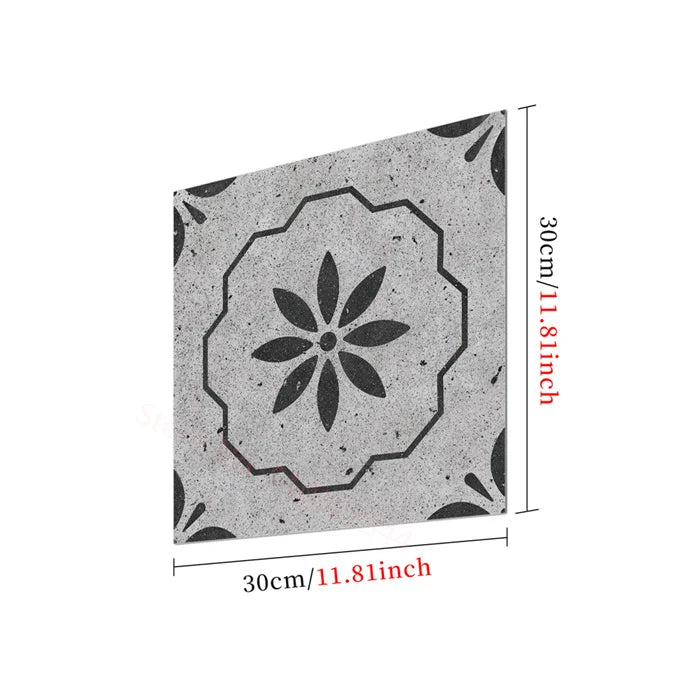 Gach Mosaic Den Trang Marble Dan San Nha Bep DIY Chat Luong - Daisan Store