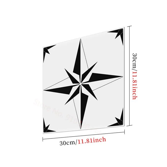 Gach Mosaic Den Trang Marble Dan San Nha Bep DIY Chat Luong - Daisan Store