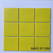 Gạch Mosaic gốm 97x97mm vàng mờ MHG 9715M - Daisan Store