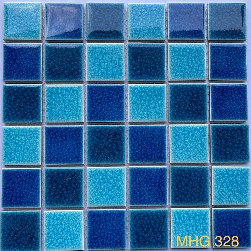 Gạch Mosaic Gốm Men Rạn 2 Lớp MHG 328 - Daisan Store