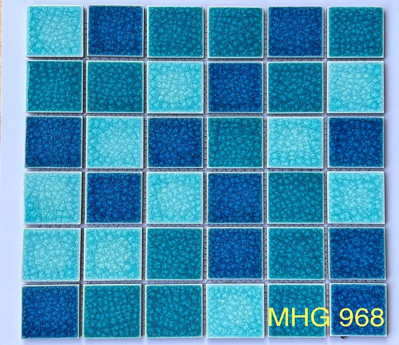 Gạch Mosaic Gốm Men Rạn 2 Lớp MHG 968 - Daisan Store
