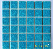 Gạch Mosaic gốm men rạn xanh viên 48x48mm mã MHG 915 - Daisan Store