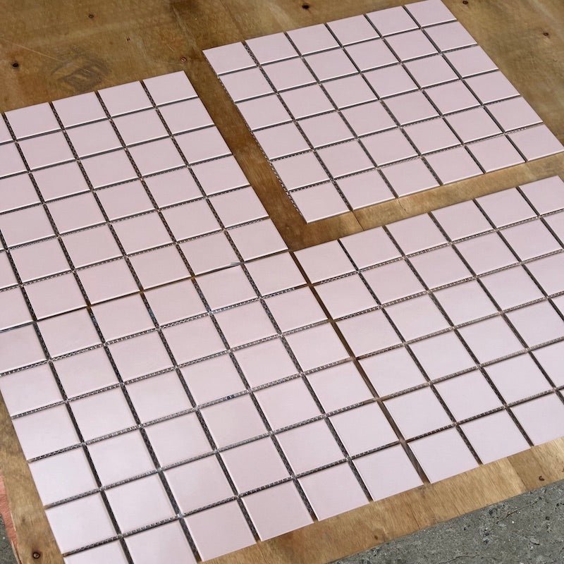 Gạch Mosaic Gốm Sứ Màu Hồng MHG 4805 - Daisan Store