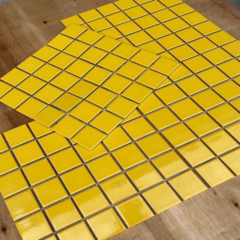 Gạch Mosaic Gốm Sứ Màu Vàng MHG 4815 - Daisan Store