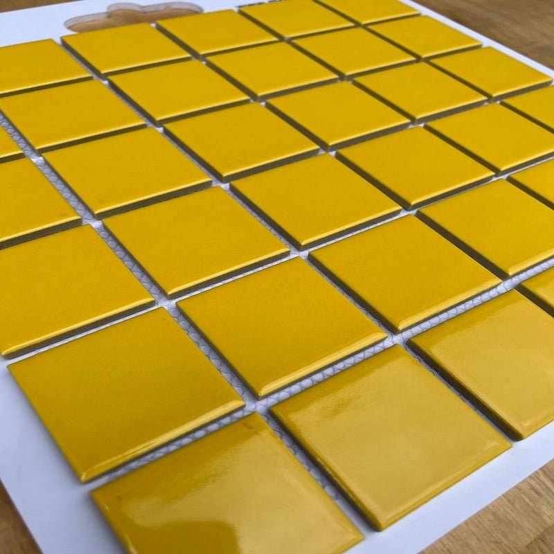 Gạch Mosaic Gốm Sứ Màu Vàng MHG 4815 - Daisan Store