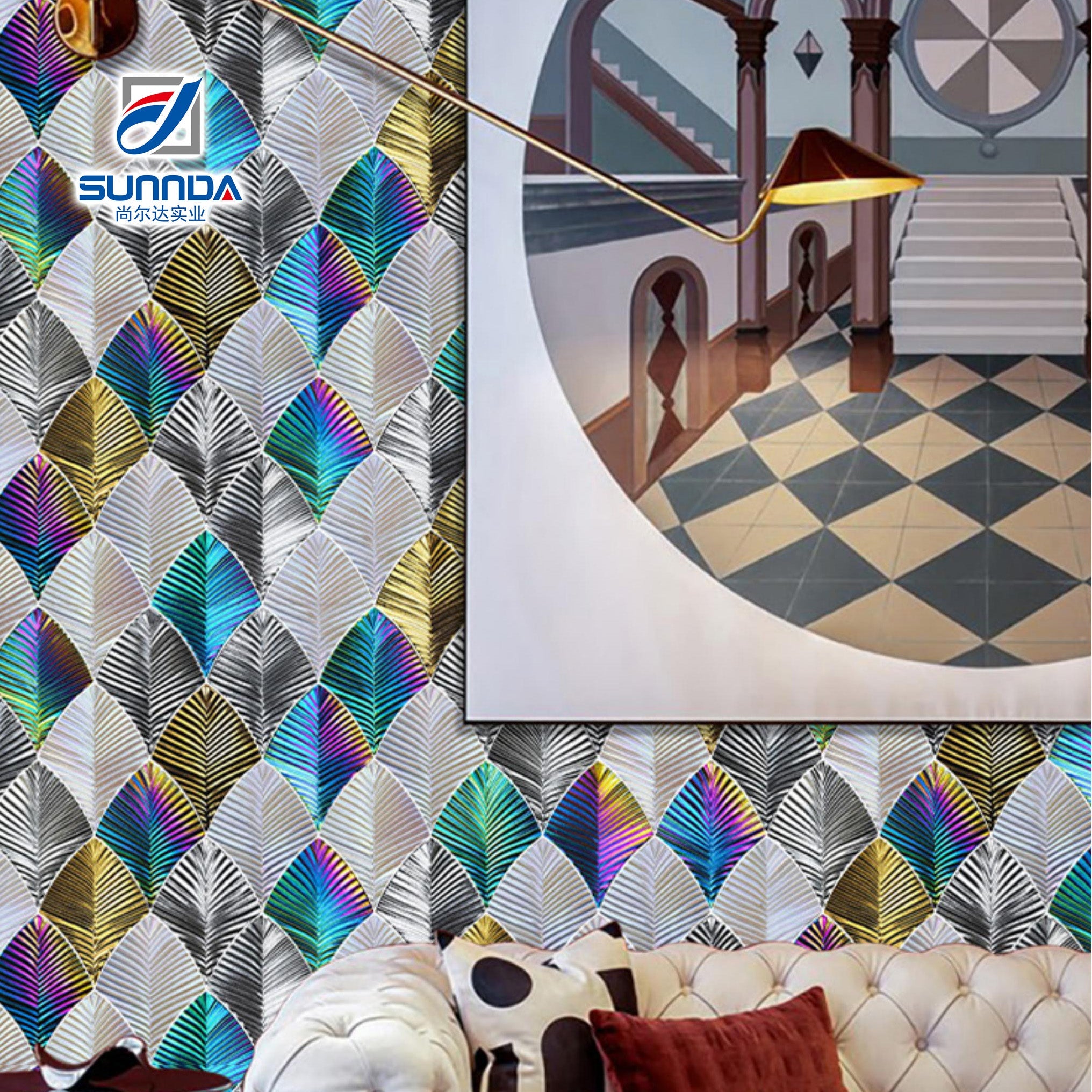 Gạch Mosaic Hồ Bơi Trang Trí Sàn Tường Phòng Tắm Nhà Bếp Dán Lưới Gốm Sứ Thủy Tinh Đá Cẩm Thạch Vật Liệu Tinh Thần Kích Cỡ - Daisan Store