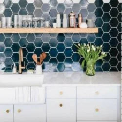 Gạch Mosaic Lục Giác