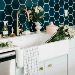Gạch Mosaic Lục Giác