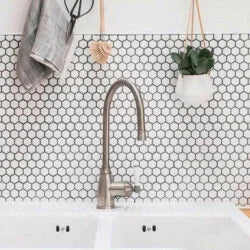 Gạch Mosaic Lục Giác