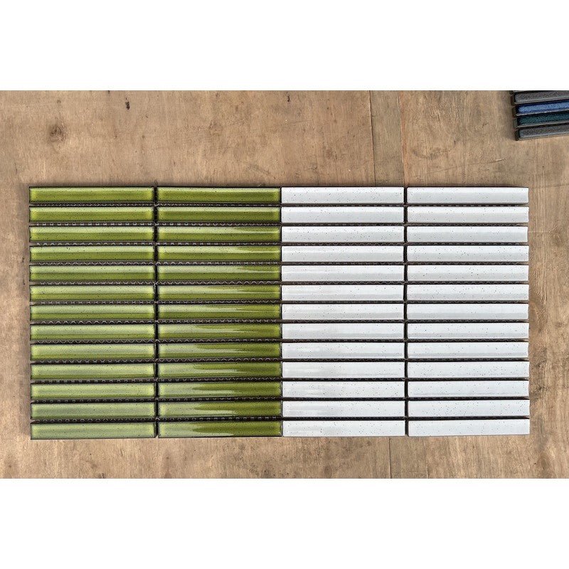 Gạch Mosaic Que Đũa Màu Trắng 088A - Daisan Store