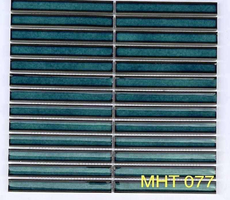 Gạch Mosaic Que Đũa Màu Xanh Biển MHT 077 - Daisan Store