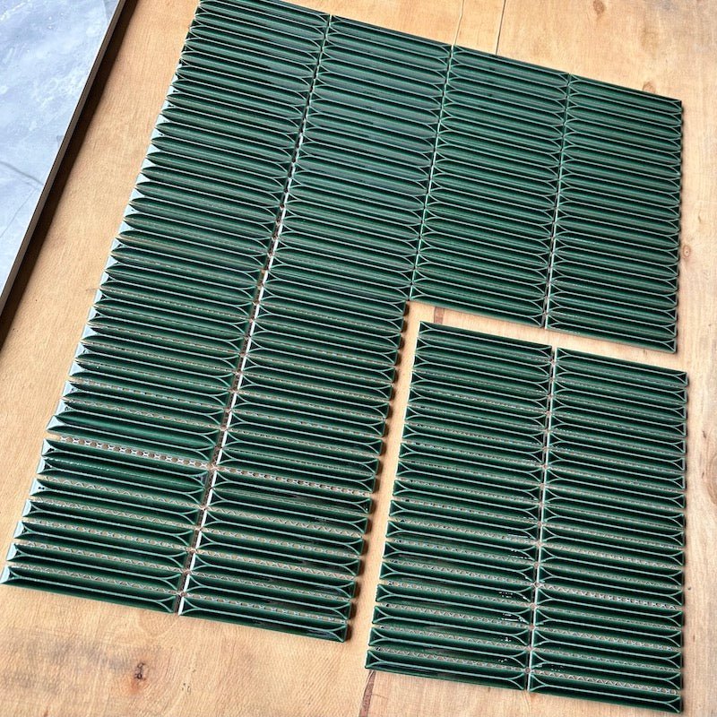 Gạch Mosaic Que Đũa MHT 118 Màu Xanh Lá - Daisan Store