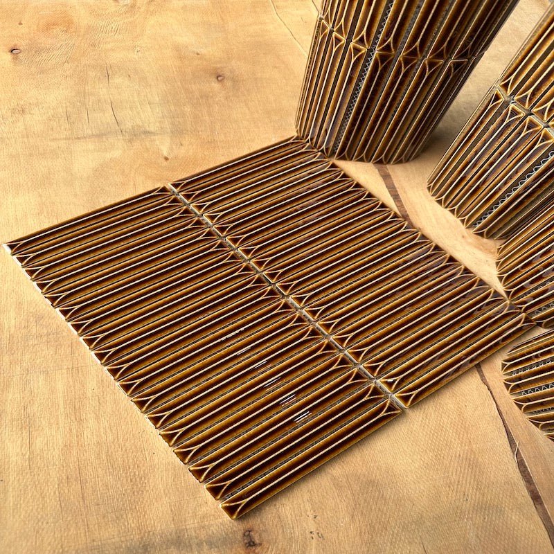 Gạch Mosaic Que Đũa MHT 137 Màu Vàng - Daisan Store