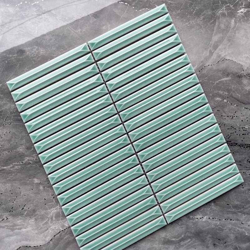 Gạch Mosaic Que Đũa MHT 306 Màu Xanh Ngọc - Daisan Store