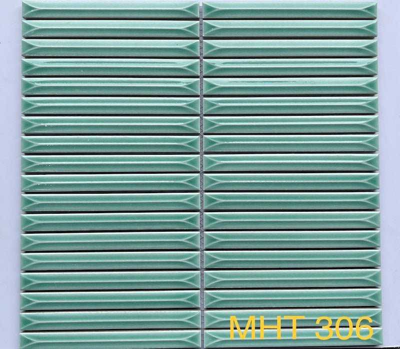 Gạch Mosaic Que Đũa MHT 306 Màu Xanh Ngọc - Daisan Store