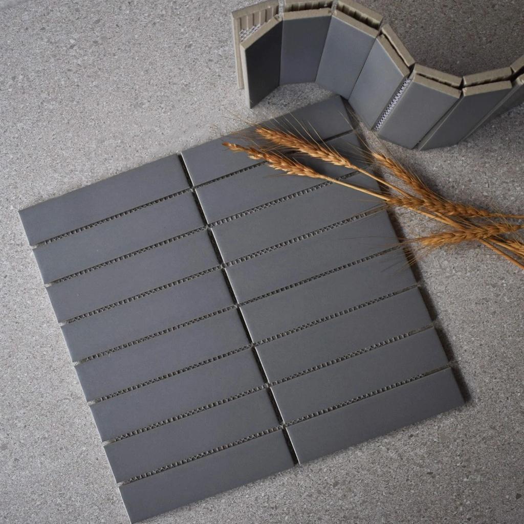 Gạch Mosaic que xám KT 32x145mm 3213M - Daisan Store