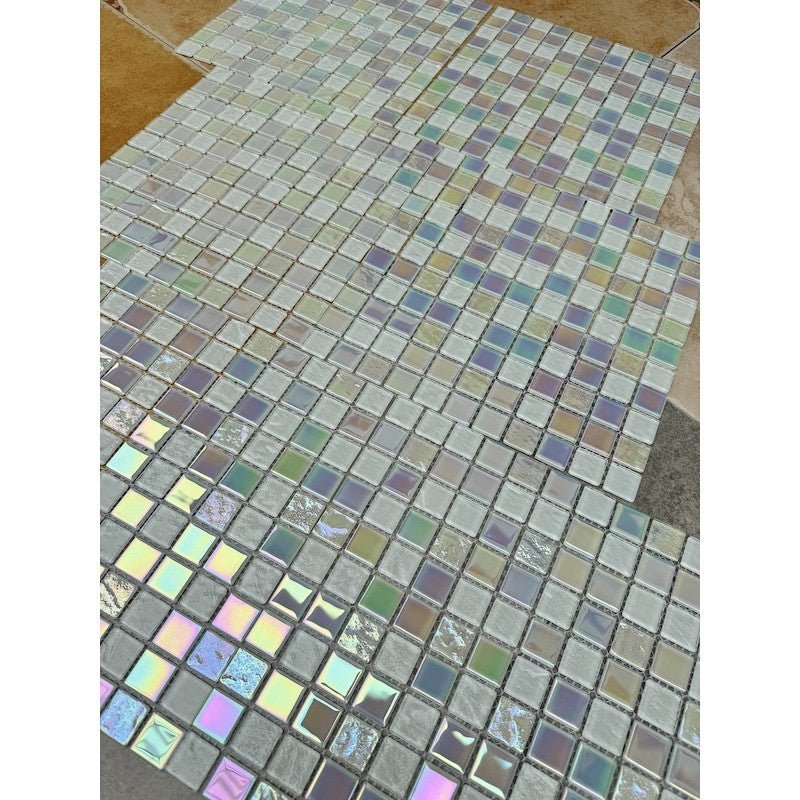 Gạch mosaic thủy tinh lấp lánh MH 7026 - Daisan Store