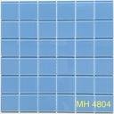 Gạch mosaic thủy tinh nhập khẩu, Thủy tinh xanh dương, KT viên 48x48mm, KT vỉ 300mm x 300mm, MH 4804 (1 thùng 22 vĩ = 2m2) - Daisan Store