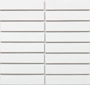 Gạch mosaic trắng mờ vỉ lưới kt 32x145mm 301(3201M) - Daisan Store