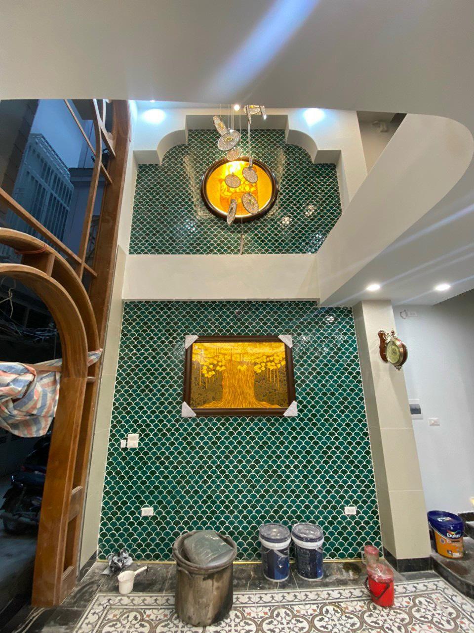 Gạch Mosaic vảy cá men rạn EMIX070821 - Daisan Store