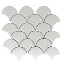 Gạch Mosaic vảy cá trắng trơn mã GP - FT116W - Daisan Store