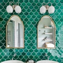 Gạch Mosaic Vảy Cá
