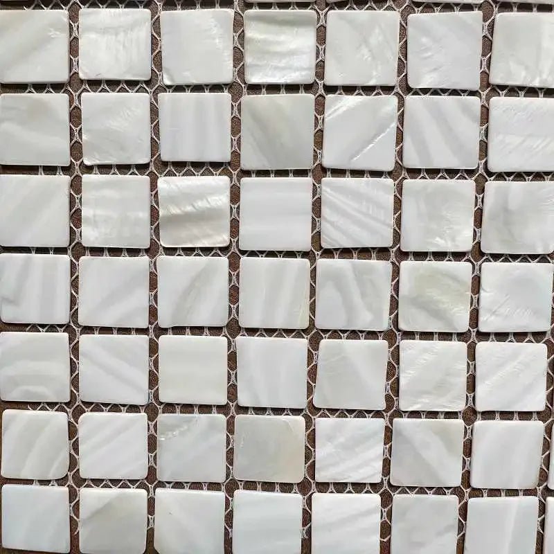 Gach Mosaic Vo Trai Trang Tu Nhien Op Tuong Bep Phong Tam - Daisan Store