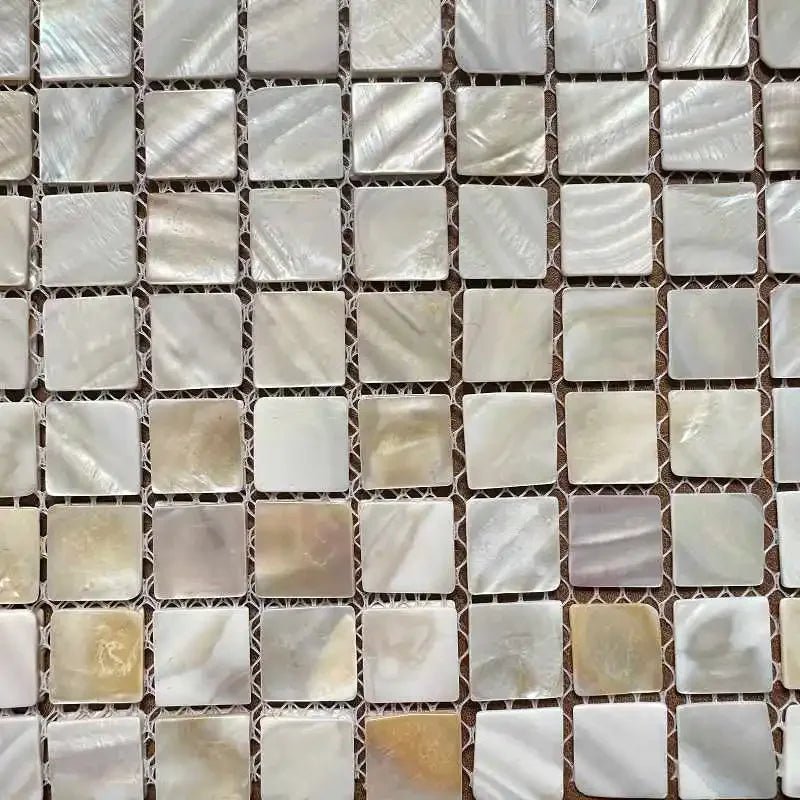 Gach Mosaic Vo Trai Trang Tu Nhien Op Tuong Bep Phong Tam - Daisan Store