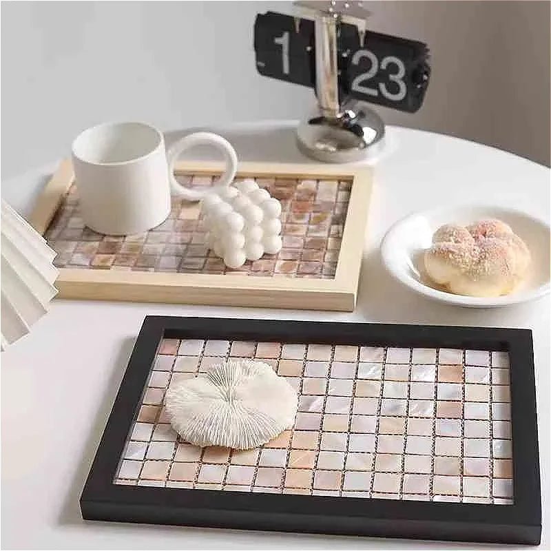 Gach Mosaic Vo Trai Trang Tu Nhien Op Tuong Bep Phong Tam - Daisan Store